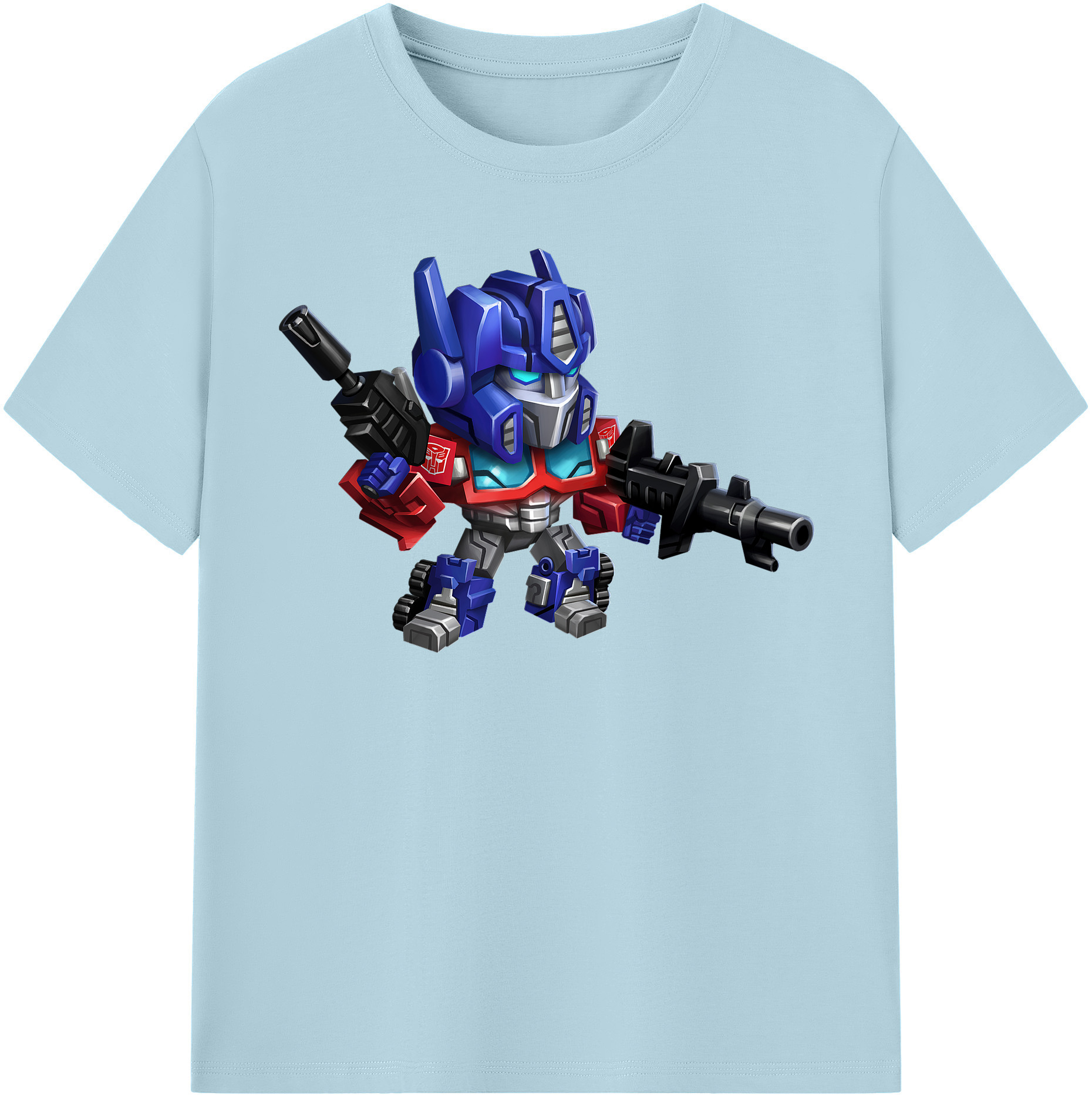 （画像用）  綿100％半袖Tシャツ（フロントプリント）